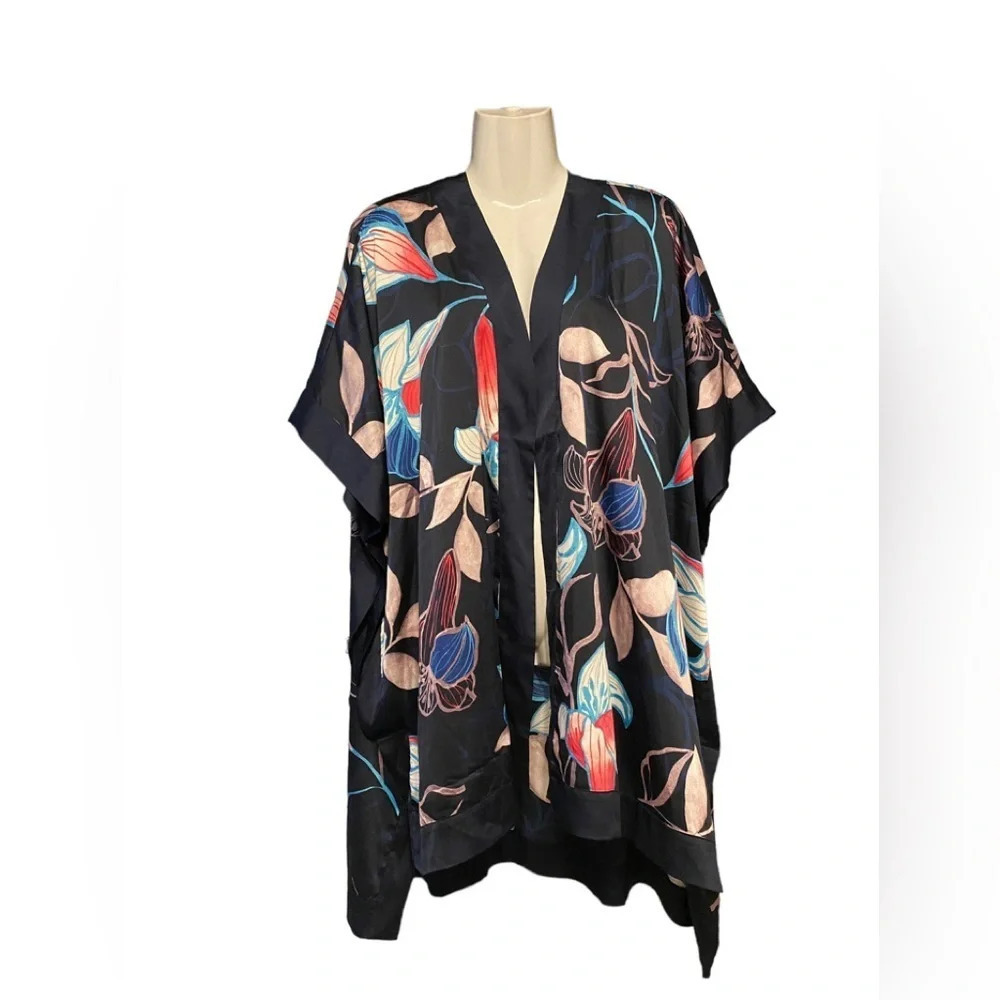 NWT Chico’s Scarf Front Kimono Jacket - Picture 3 of 8